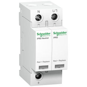 Устройства защиты от импульсных перенапряжений (УЗИП) Т3 iPRD 8r 8kA 350В 1П+N сигнал Acti9 Schneider Electric A9L08501